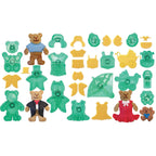 JEM Tiere und Wildtiere Ausstechformen - Teddy kleiden, Set aus 16