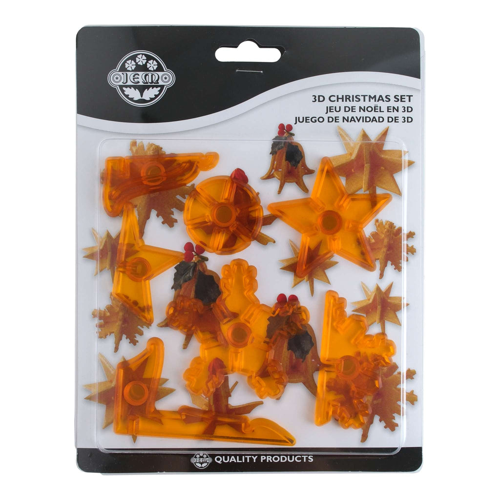 3D Christmas Set Cutters