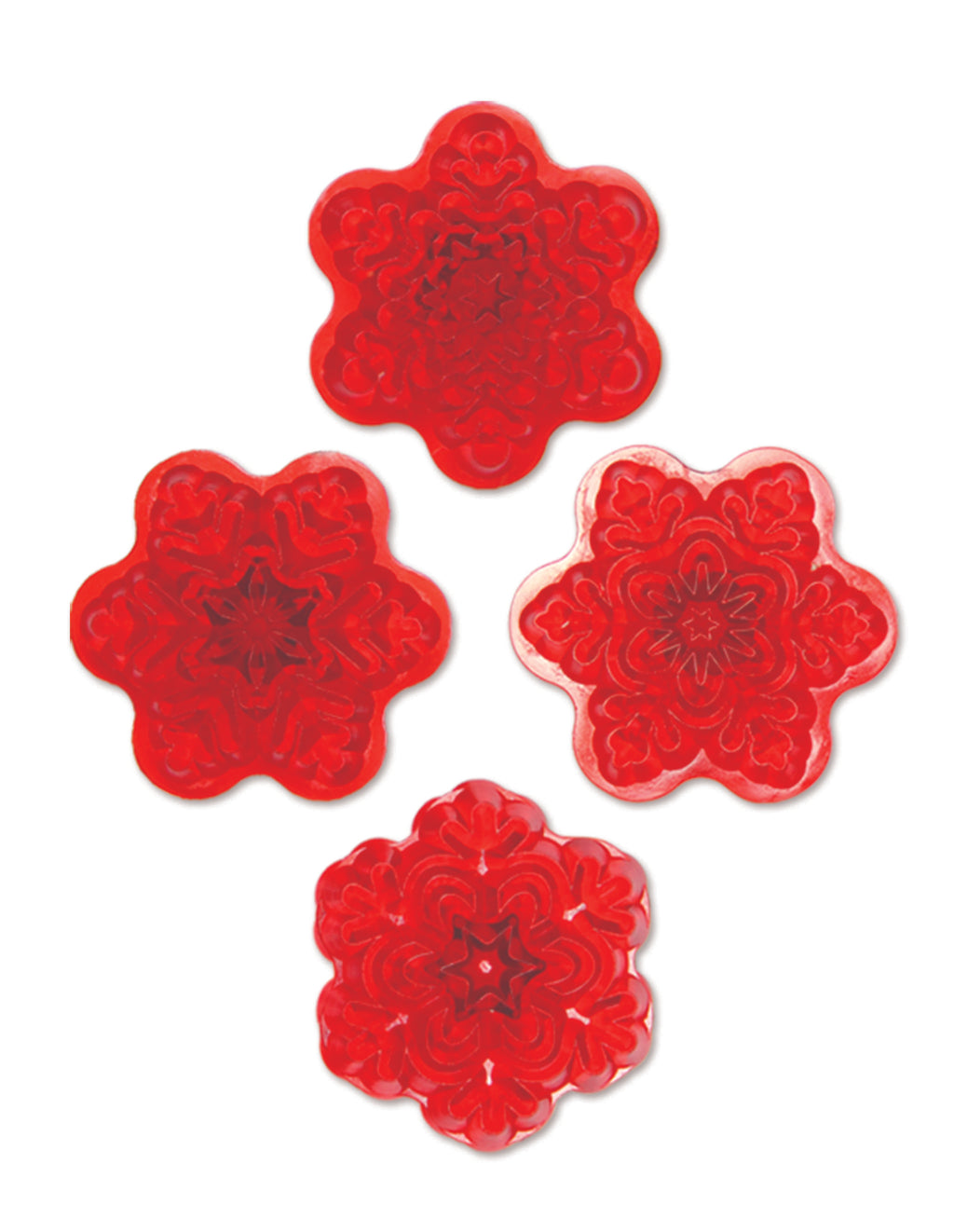 Angel Snowflake Cutters Set Of 4