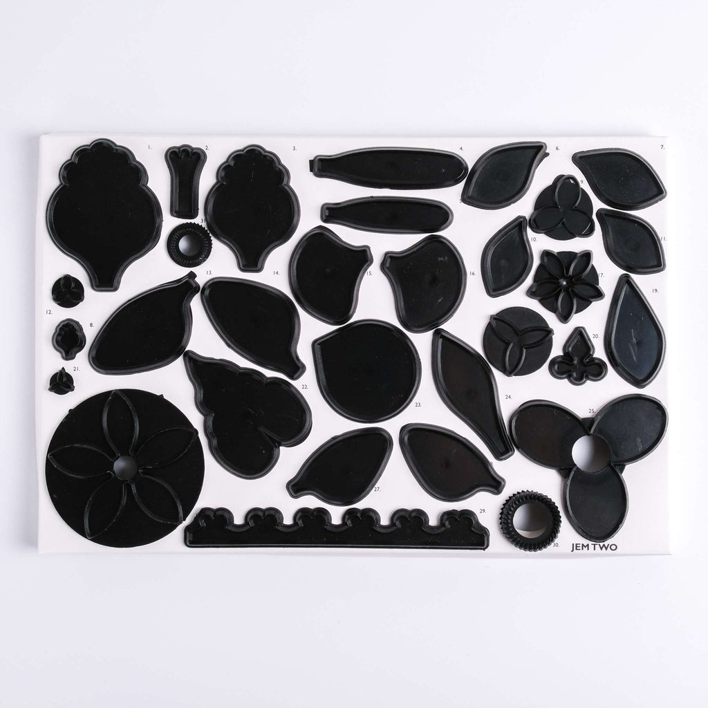 JEM Sets - JEM Two Blumen Ausstecher, Set aus 75