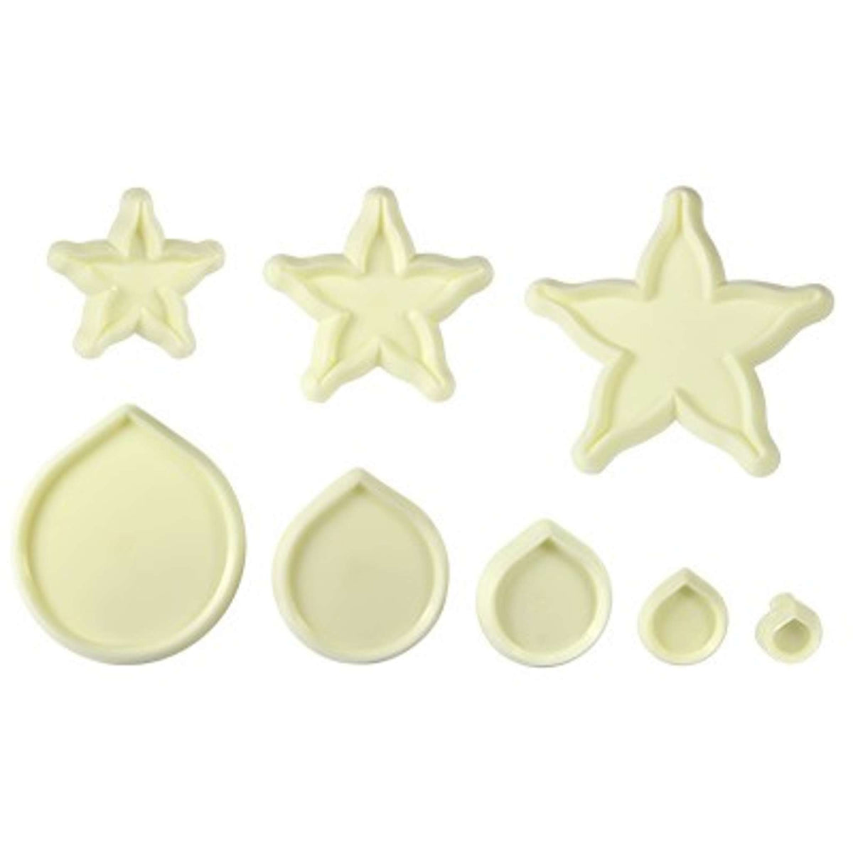 Rose Petal & Calyx Cutter Set Of 8