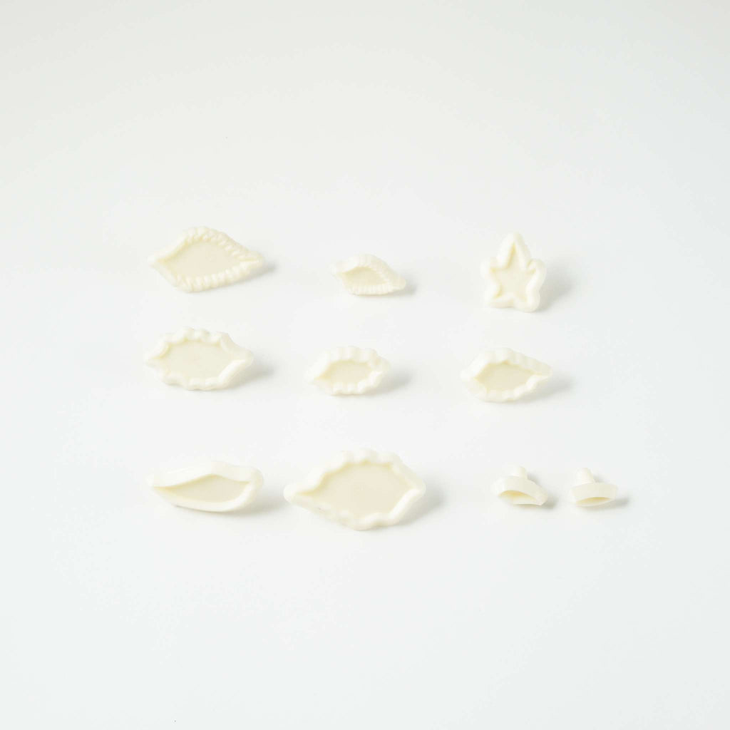 Mixed Leaves Cutters Set Of 10