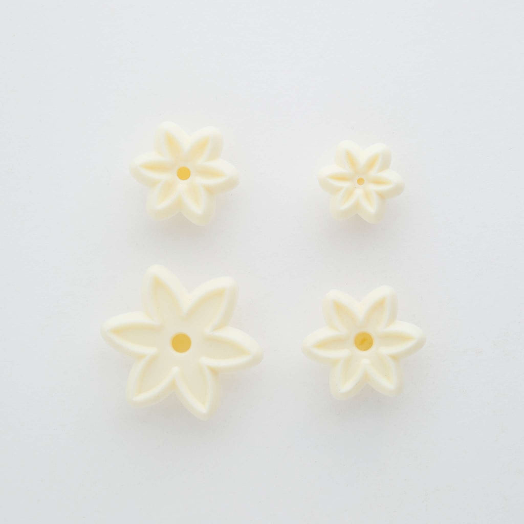 JEM Blumen Ausstechformen - Sechsblättriges Gänseblümchen, Set aus 4