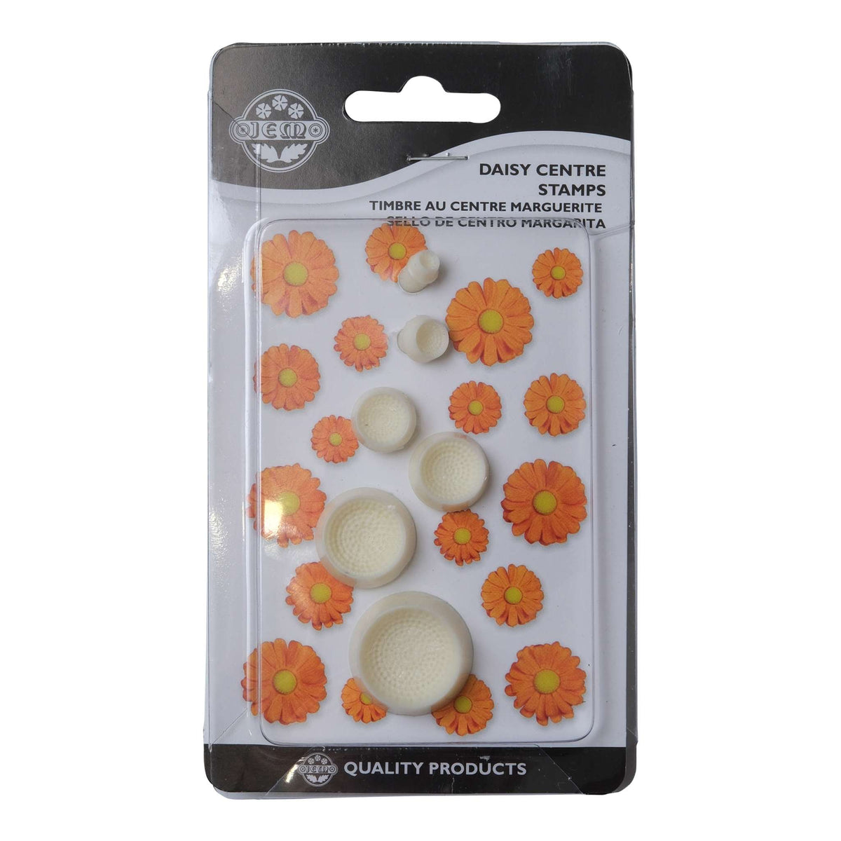 Daisy Centre Stamp Cutters Set Of 6