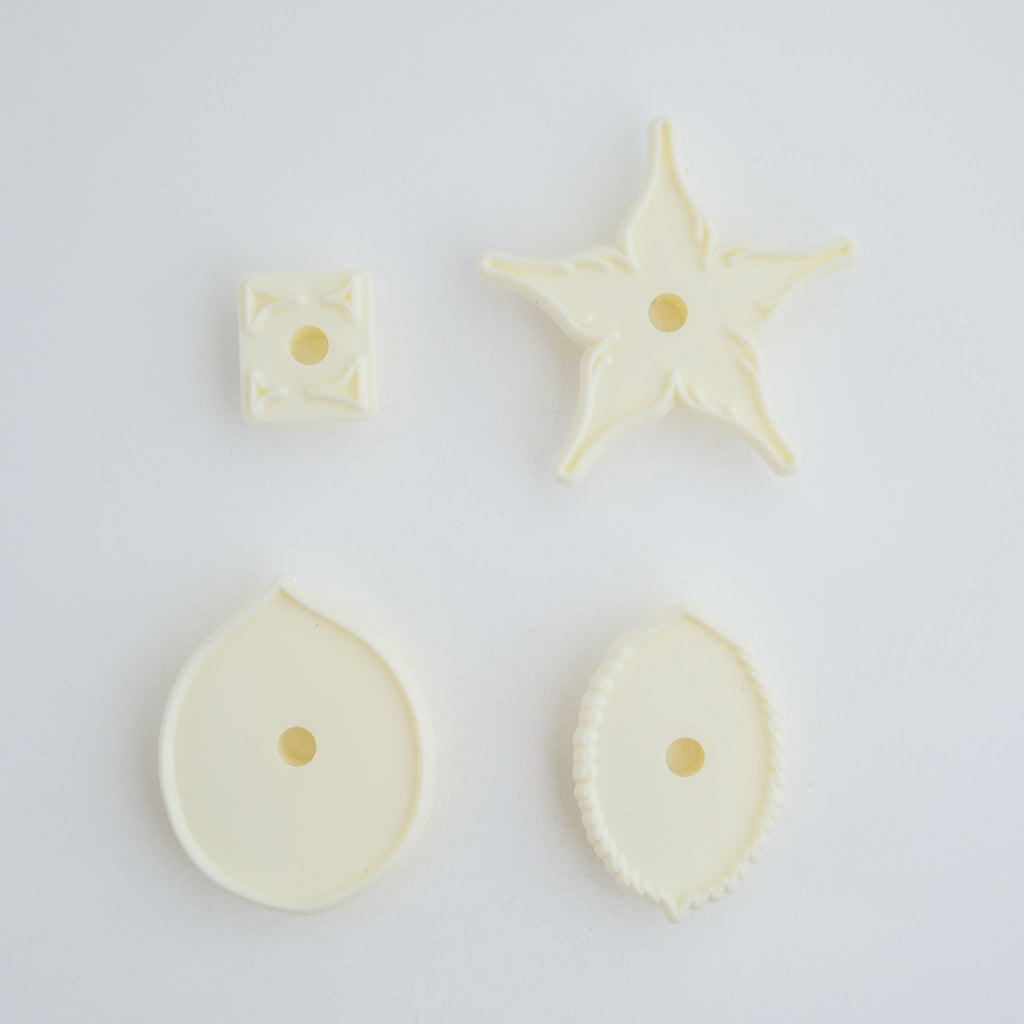 JEM Rosen Ausstecher - Große Rose, Set aus 4