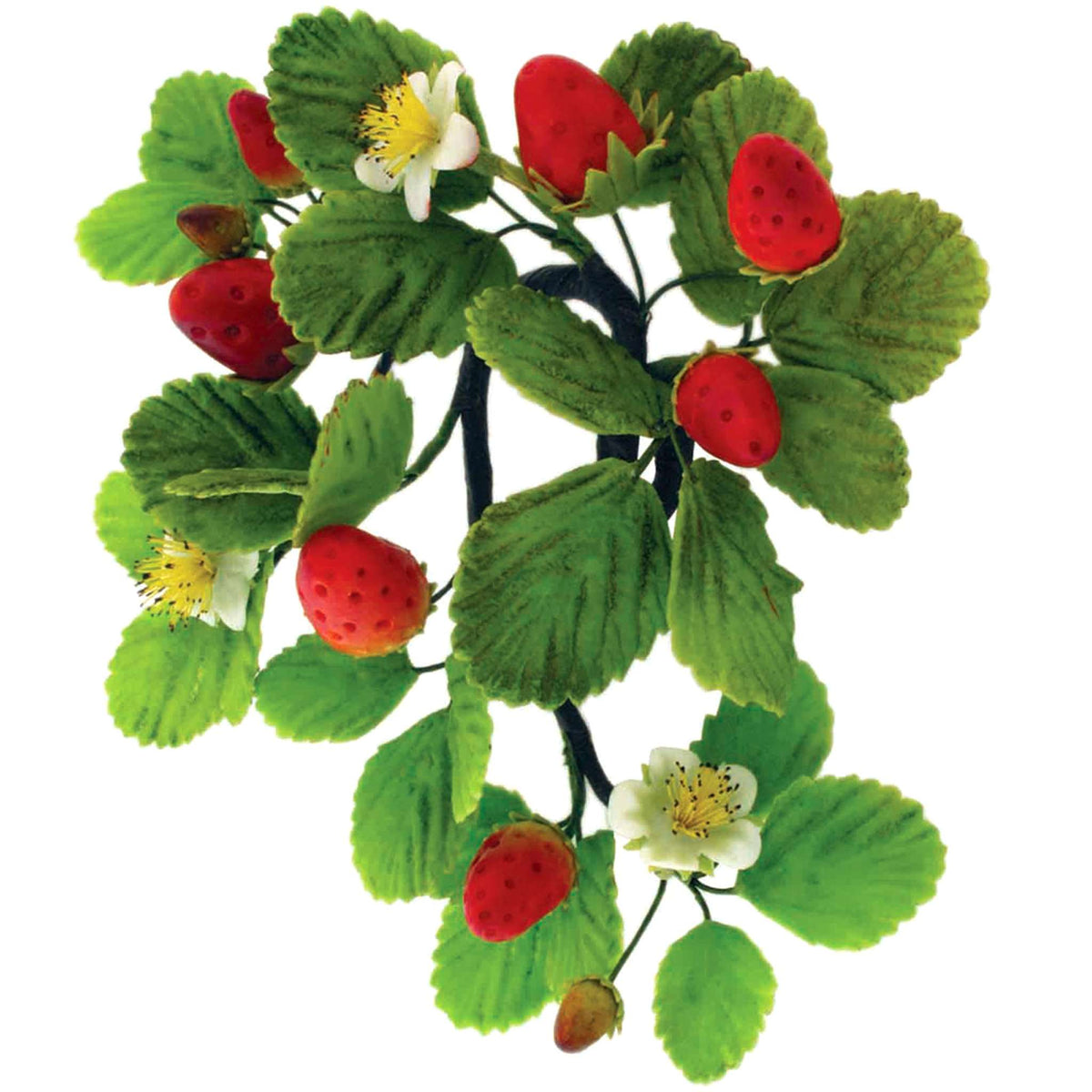 Strawberry Leaves & Calyxes Cutters (Set Of 4)