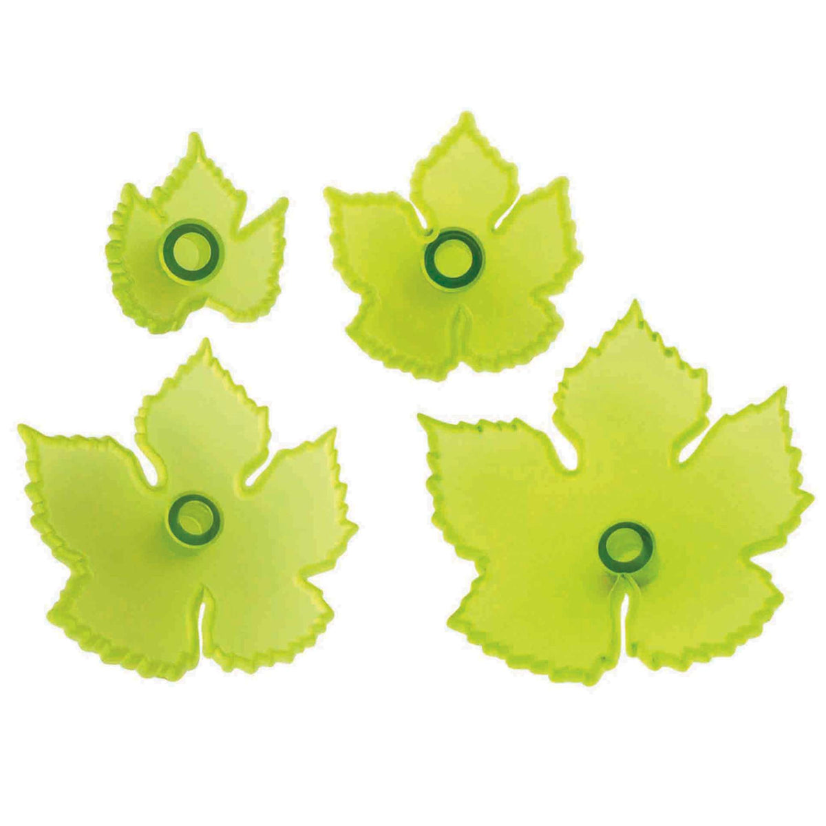 JEM Laub Ausstechformen - Weinrebenblätter, Set aus 4