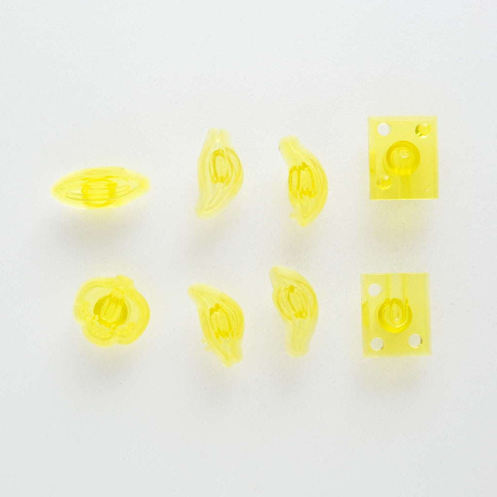 JEM Blumen Ausstechformen - Kleine Cymbidium Orchidee, Set aus 8