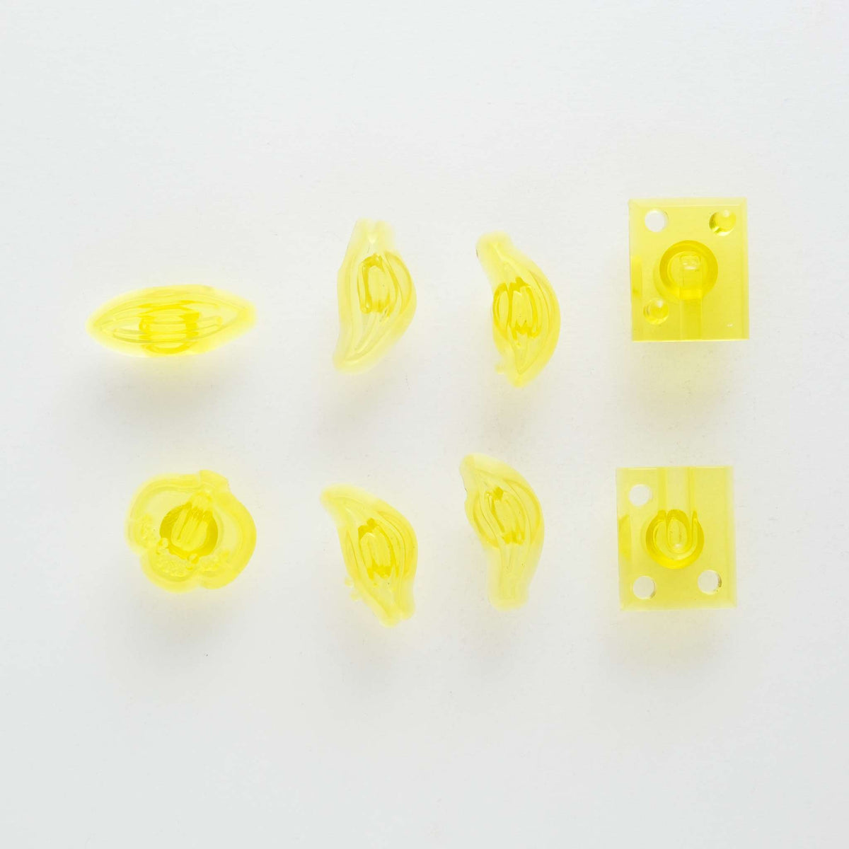JEM Cortador de Orquídea Pequeña, Set de 8 Piezas