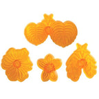 JEM Blumenausstecher - Stiefmütterchen & Veilchen Set von 4