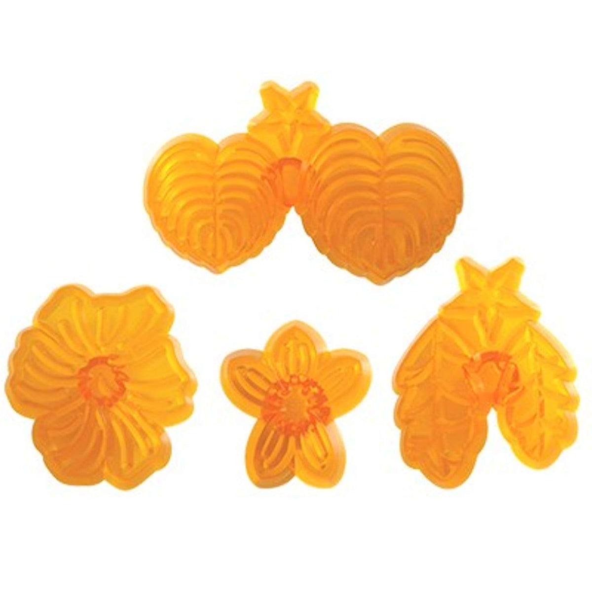 JEM Cortador de Pensamiento y Violeta, Set de 4 Piezas