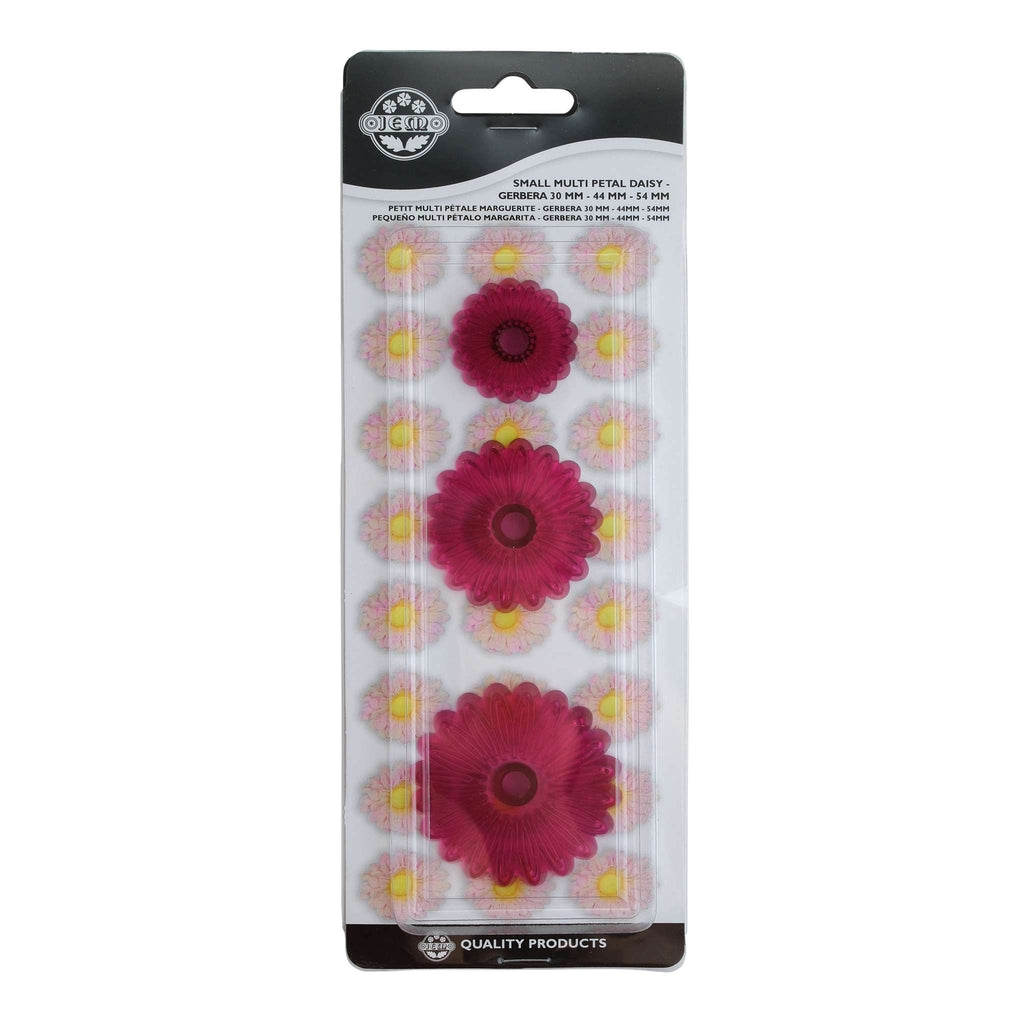 Small Multi Petal Daisy-Gerbera Set Of 3