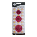 Small Multi Petal Daisy-Gerbera Set Of 3