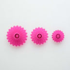 Small Multi Petal Daisy-Gerbera Set Of 3