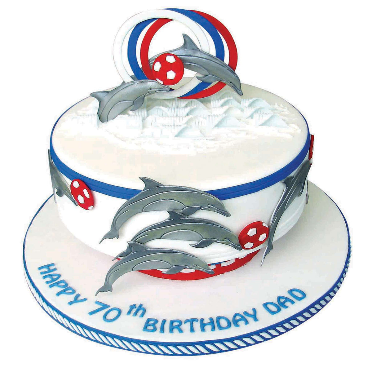 Dolphin & Whale Show Set of 2