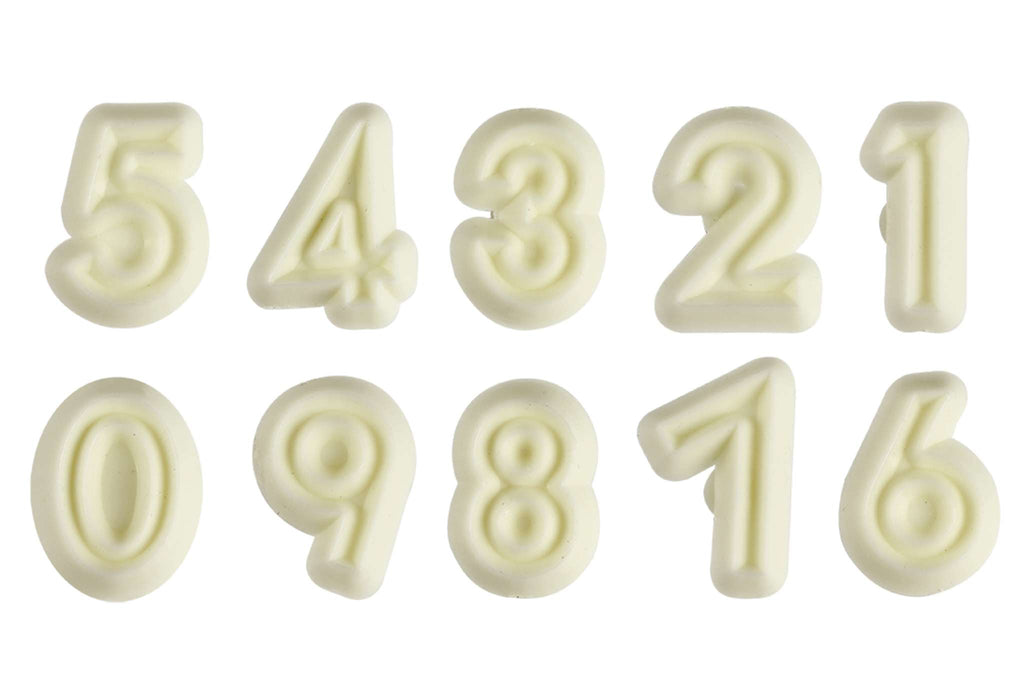 JEM Novelty Ausstecher - Numerals Set von 10
