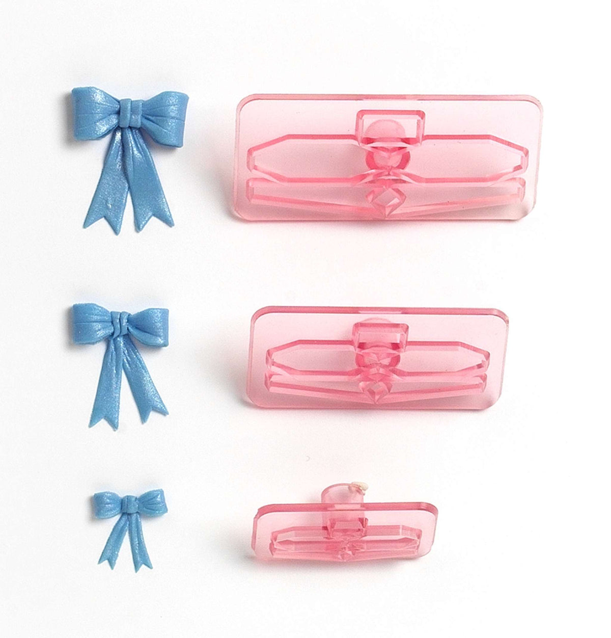 JEM Découpoirs Bordures - Petits Noeuds Ensemble de 3