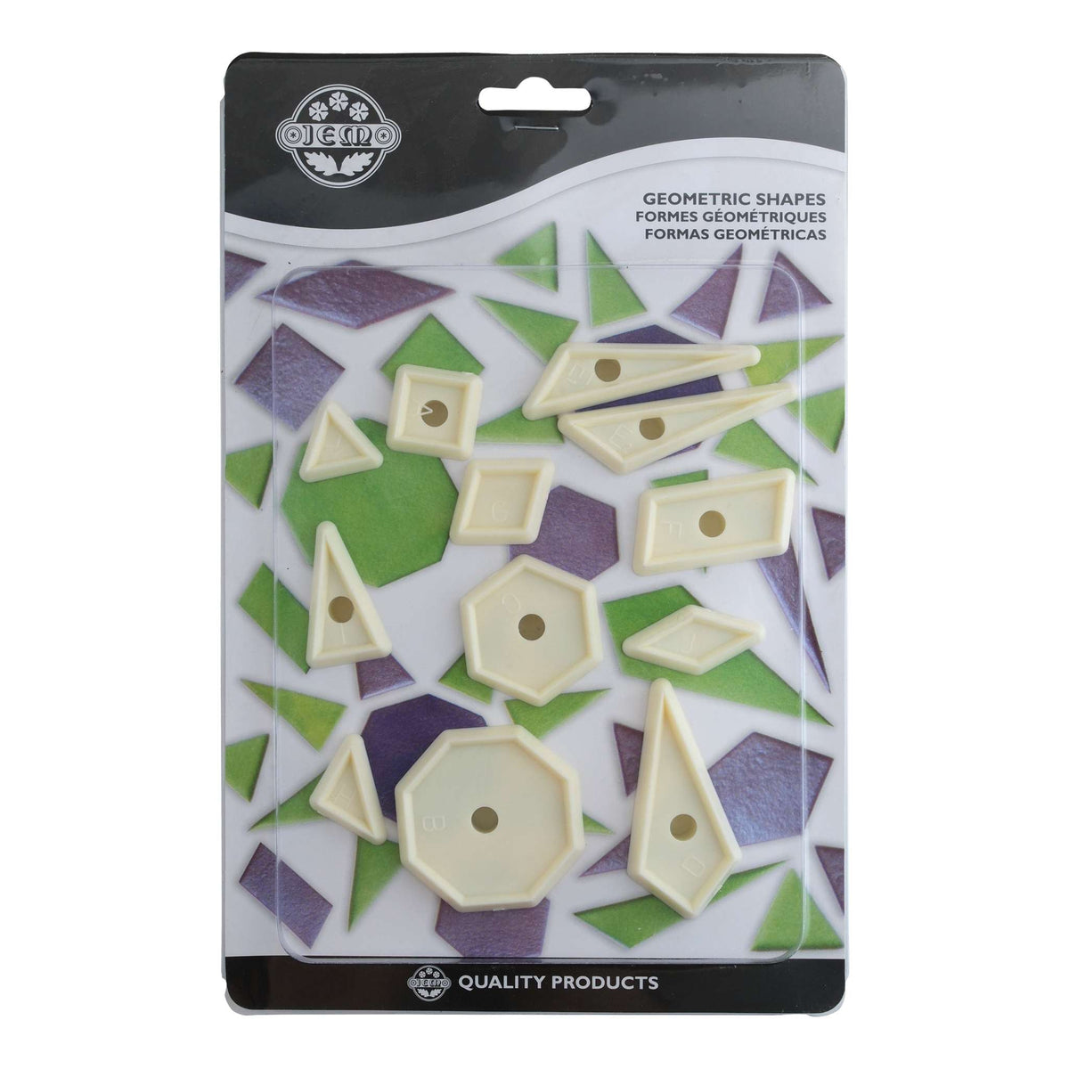 Geometric Shapes Cutters (Set Of 12)