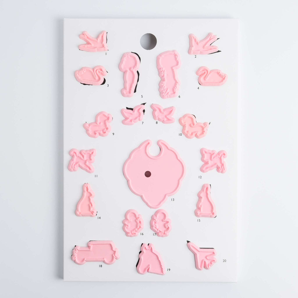 JEM Sets - JEM Zes Grappige Uitsteekvormen - Set van 30