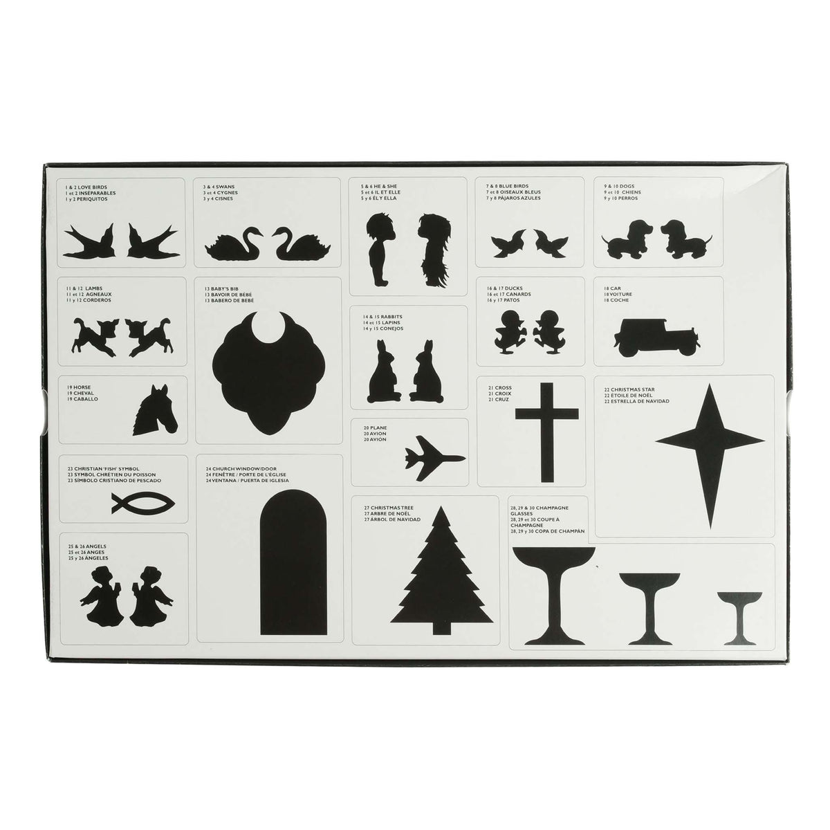 JEM Sets - JEM Zes Grappige Uitsteekvormen - Set van 30