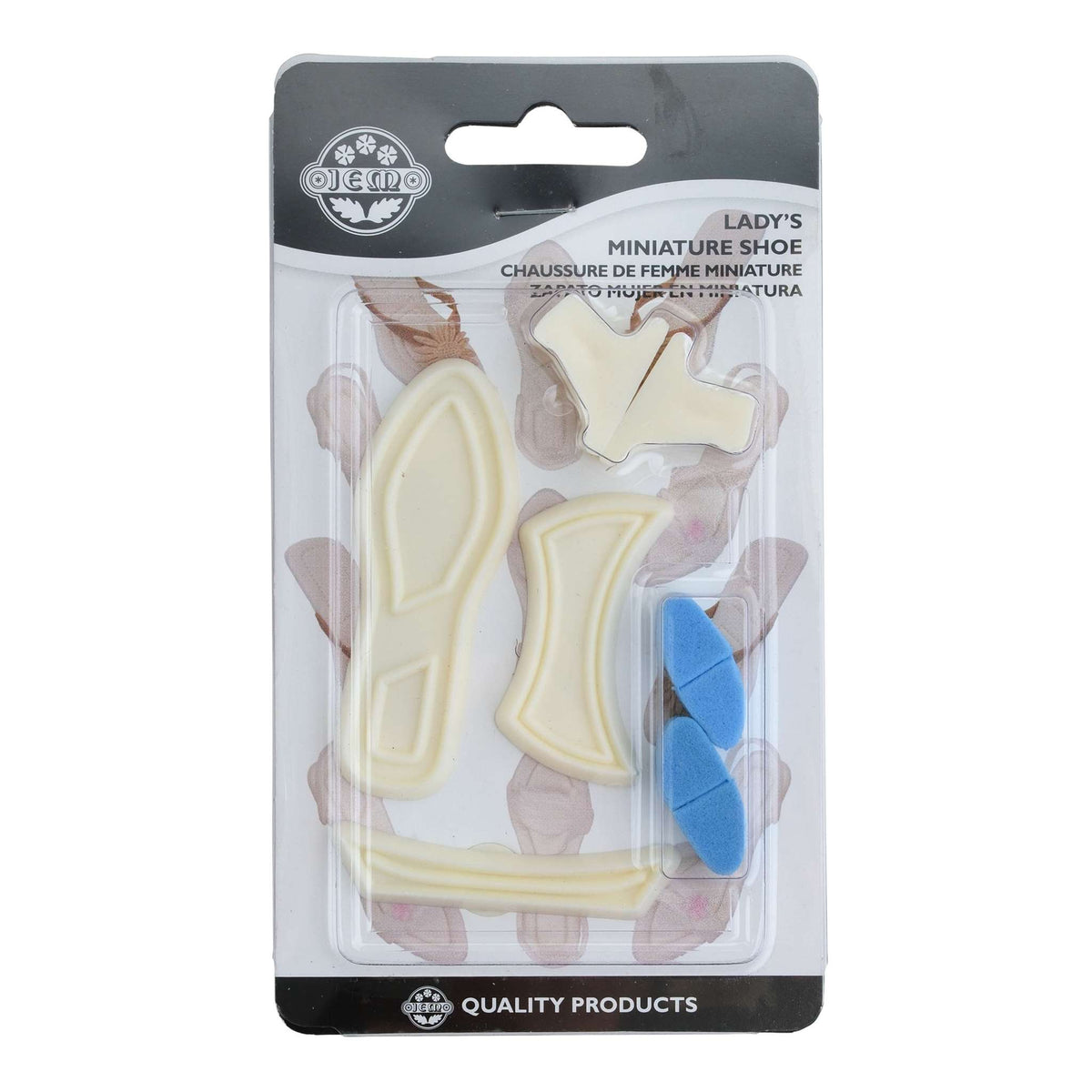Découpoirs mode JEM - Ensemble de 9 mini-chaussures pour femme