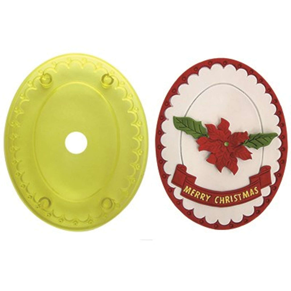 Embossed Oval Frame No 1 Cutter
