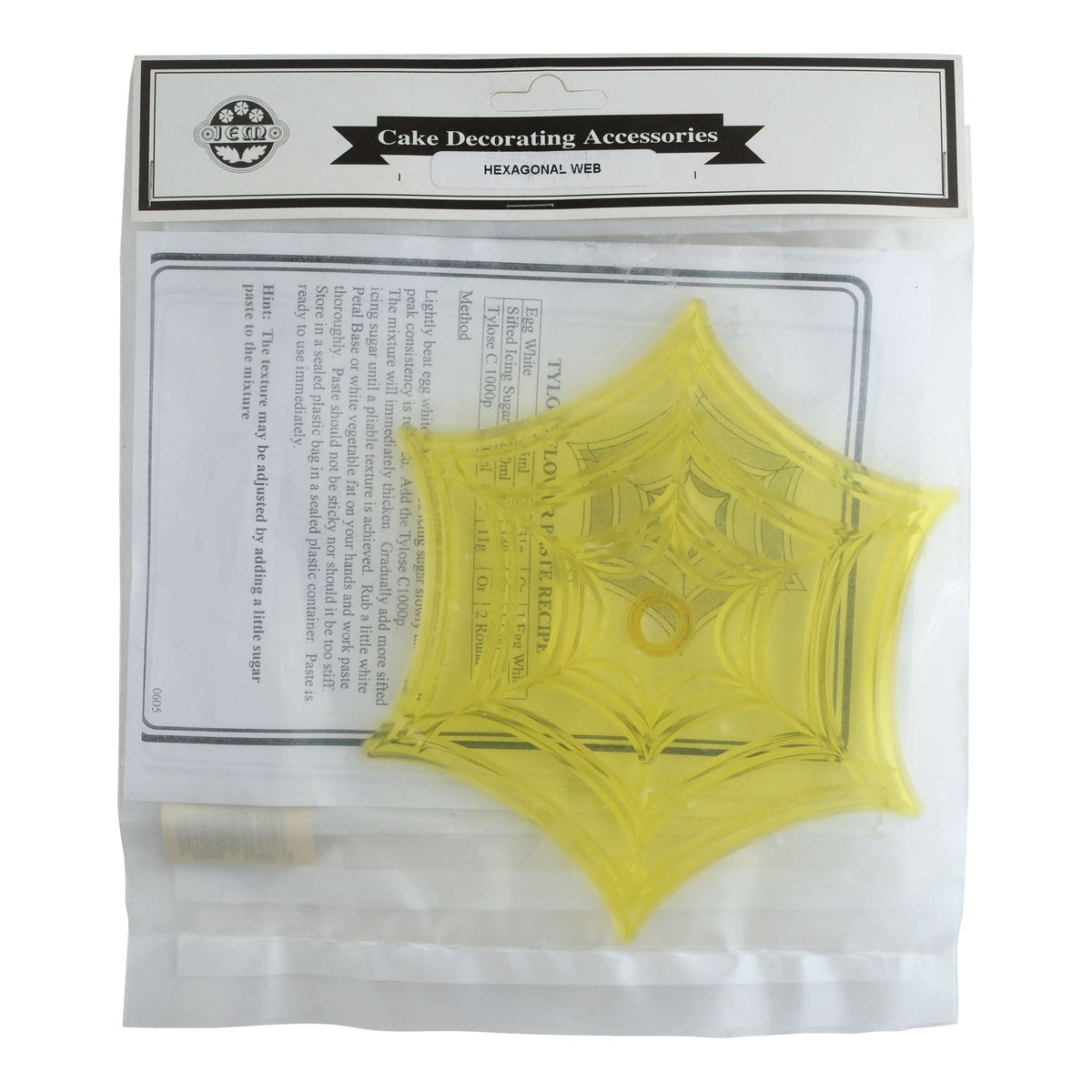 JEM Novelty & Plaque Sets - Hexagonal Web (165mm / 6,5 po)