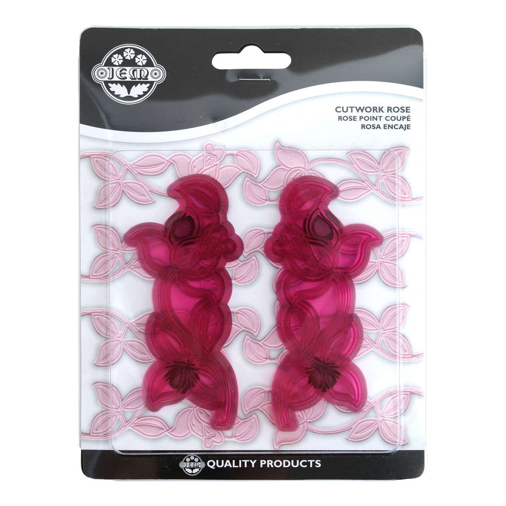 Cutwork Rose Cutters Set Of 2
