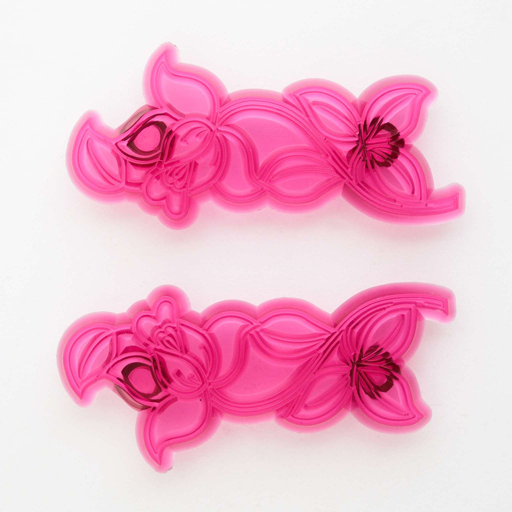 Cutwork Rose Cutters Set Of 2