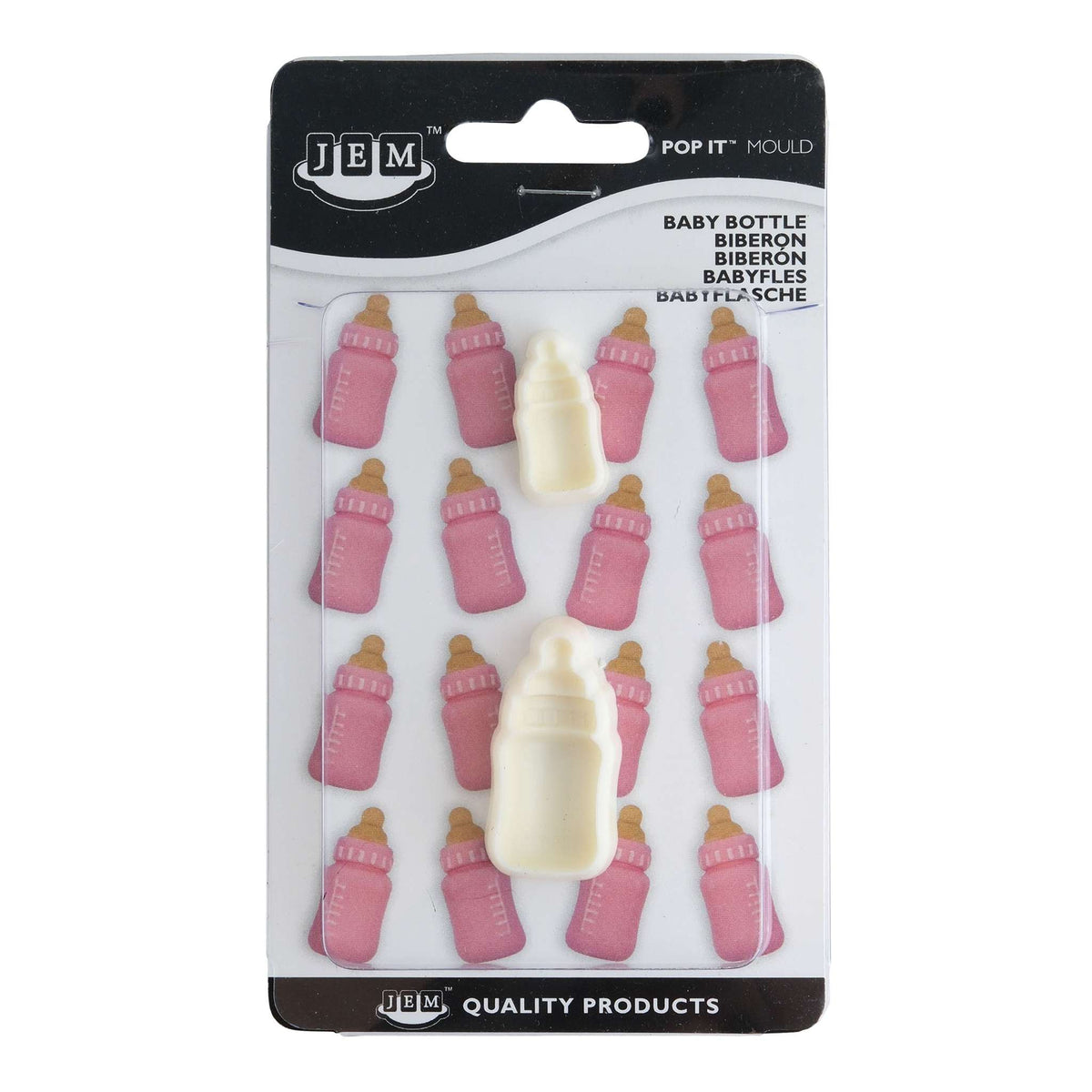 Baby Bottle Pop It Mould Set Of 2