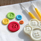 Buttons Pop It Mould Set Of 2
