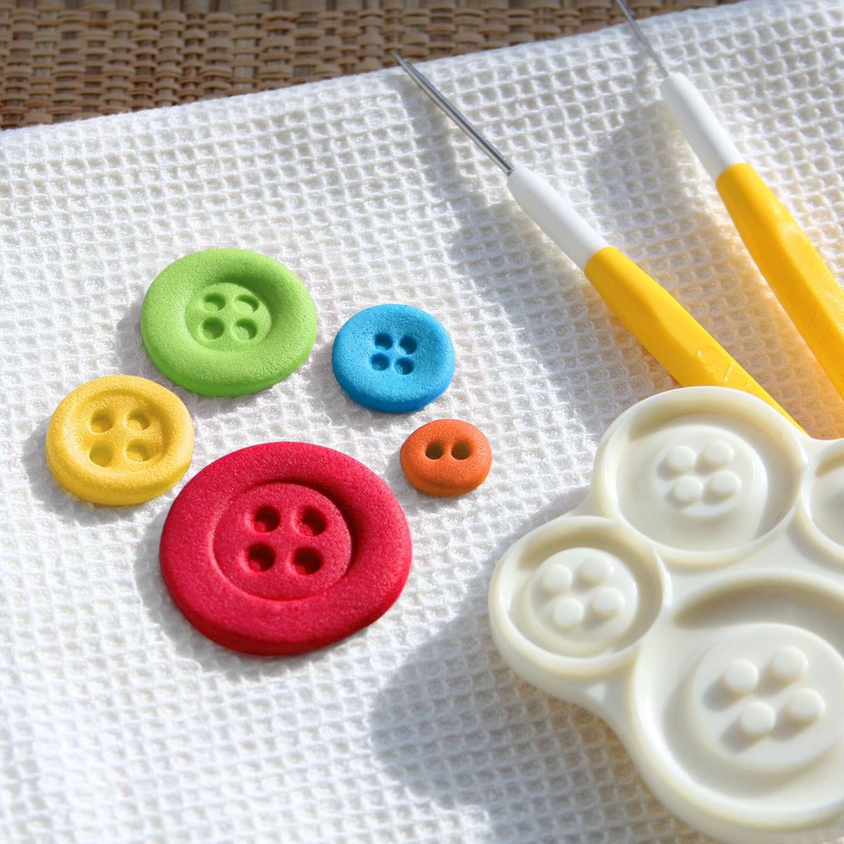 Buttons Pop It Mould Set Of 2