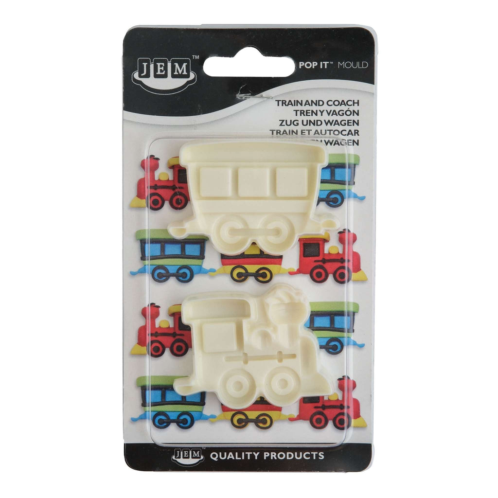 JEM Pop It - Ensemble Train & Coche, ensemble de 2