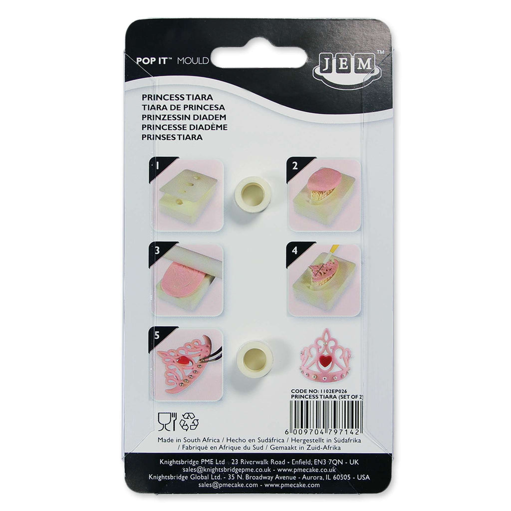 JEM Pop It - Prinsessentroon Set van 2