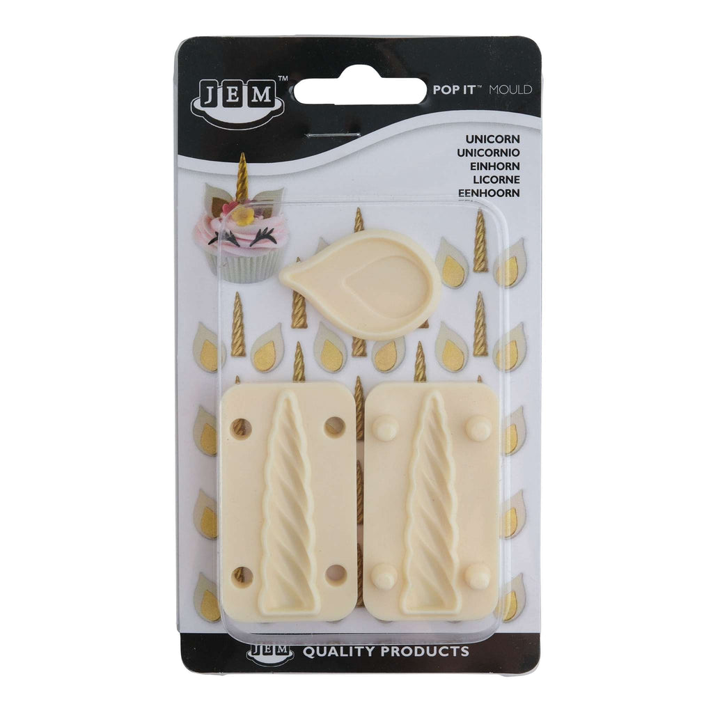 Unicorn Pop It Mould Set Of 3