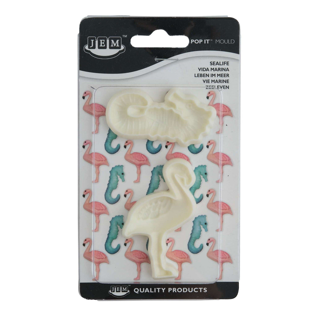 Sealife Pop It Mould Set Of 2