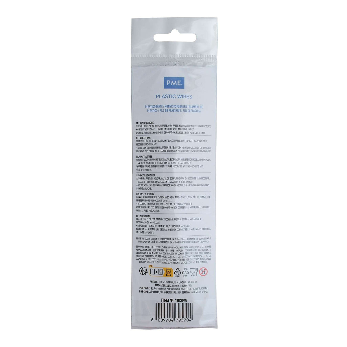 Plastic Wires (Pk/25)
