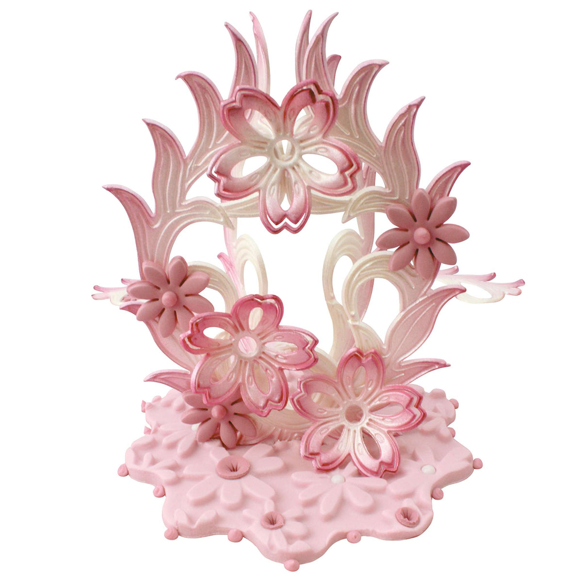 JEM Novelty Cutters - Ensemble de 3 pièces pour le dessus et les côtés d'un gâteau de mariage