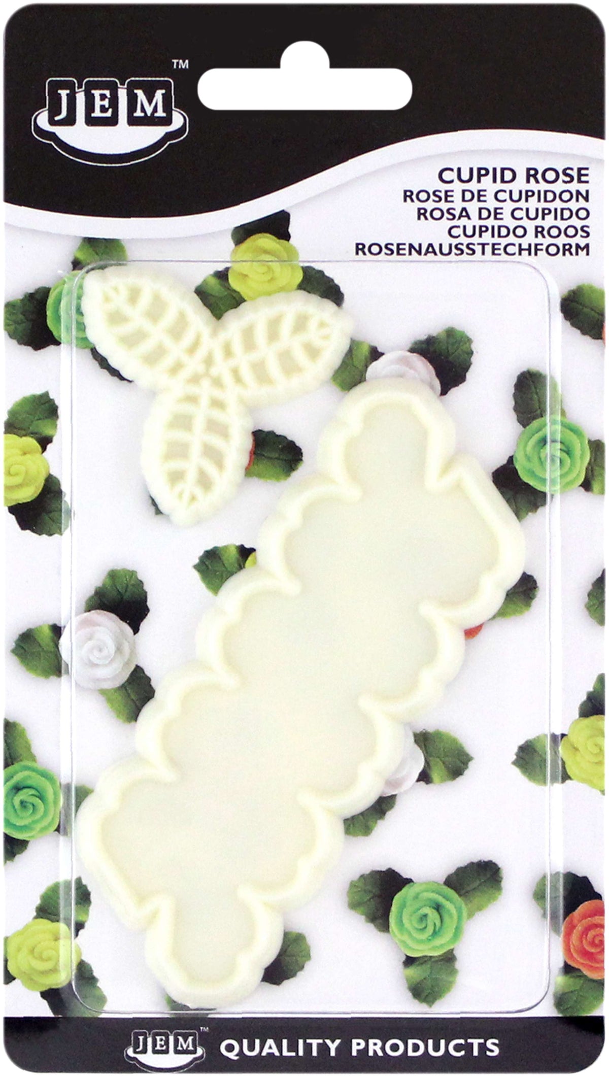 Cupid Rose Cutter Set Of 2
