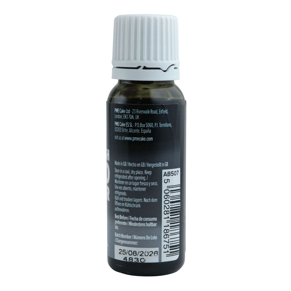 Pitch Black Airbrush Food Colour (25ml)