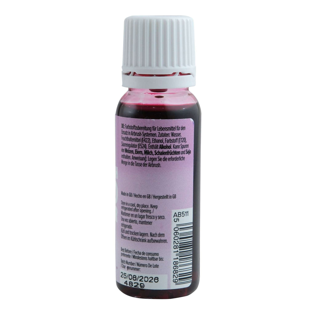 Pink Airbrush Food Colour (25ml)