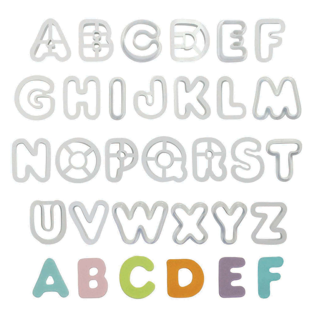 Alphabet Cutter Set Of 26