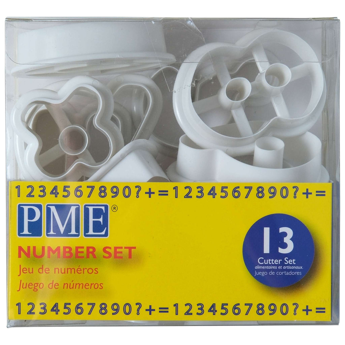 Number Cutter Set Of 13