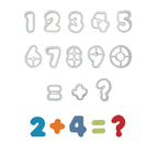 Emporte-pièces Alphabet - Ensemble de 13 chiffres
