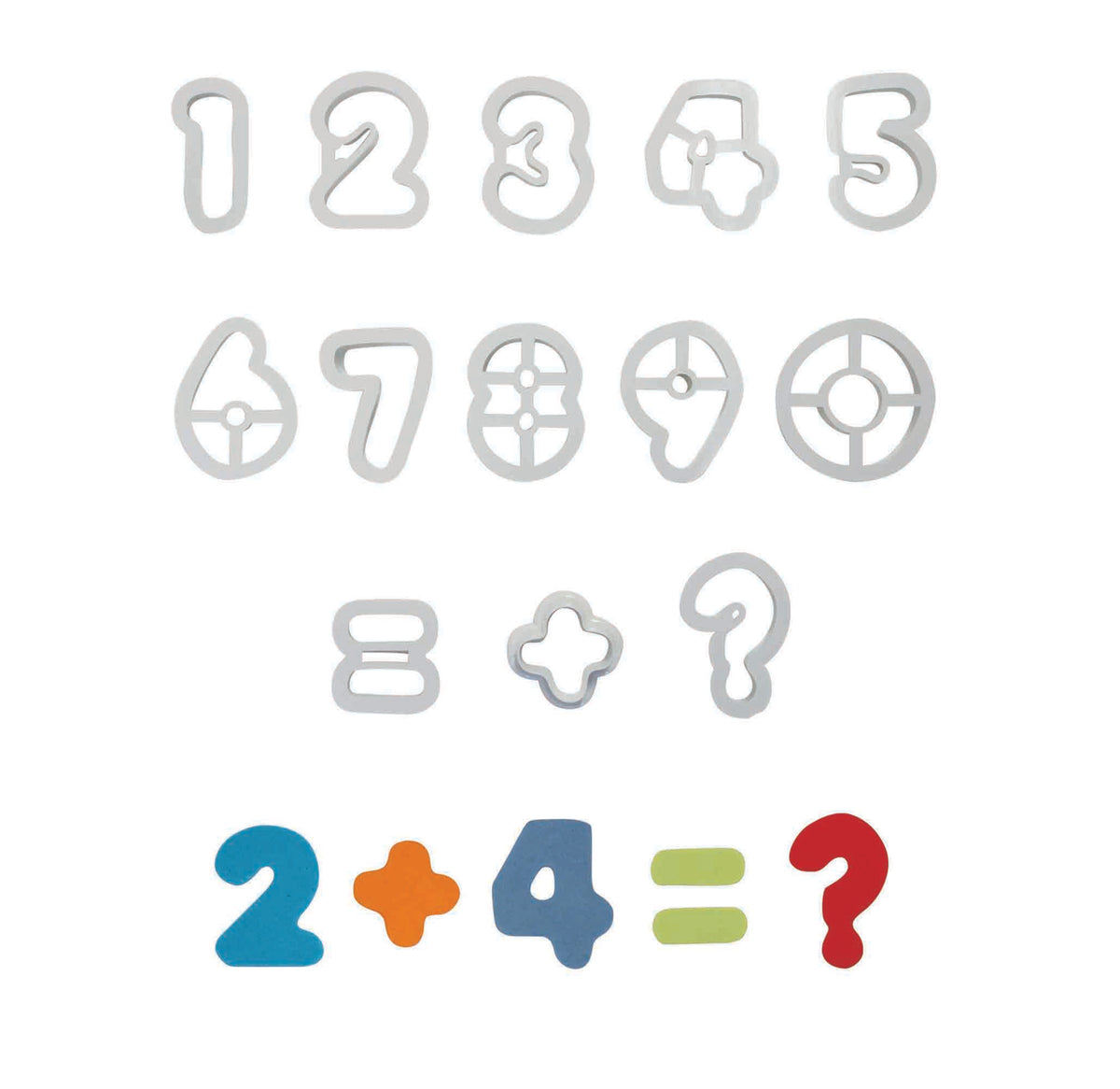 Number Cutter Set Of 13