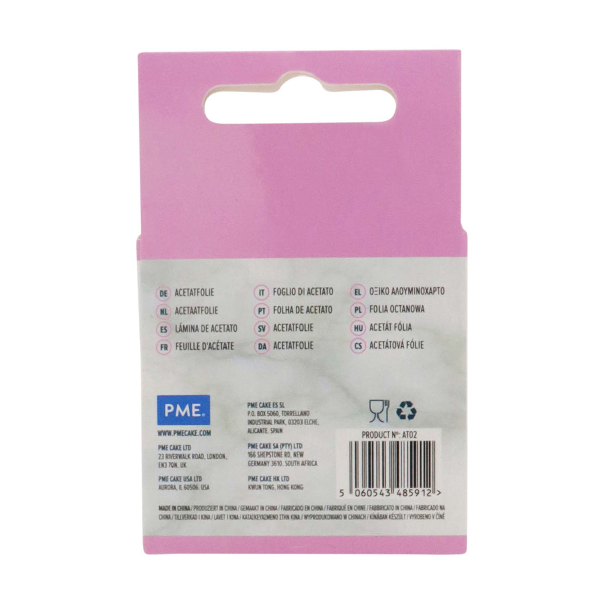 Food Safe Acetate Roll (2 Inch 5cm / 197 Inch 500cm)