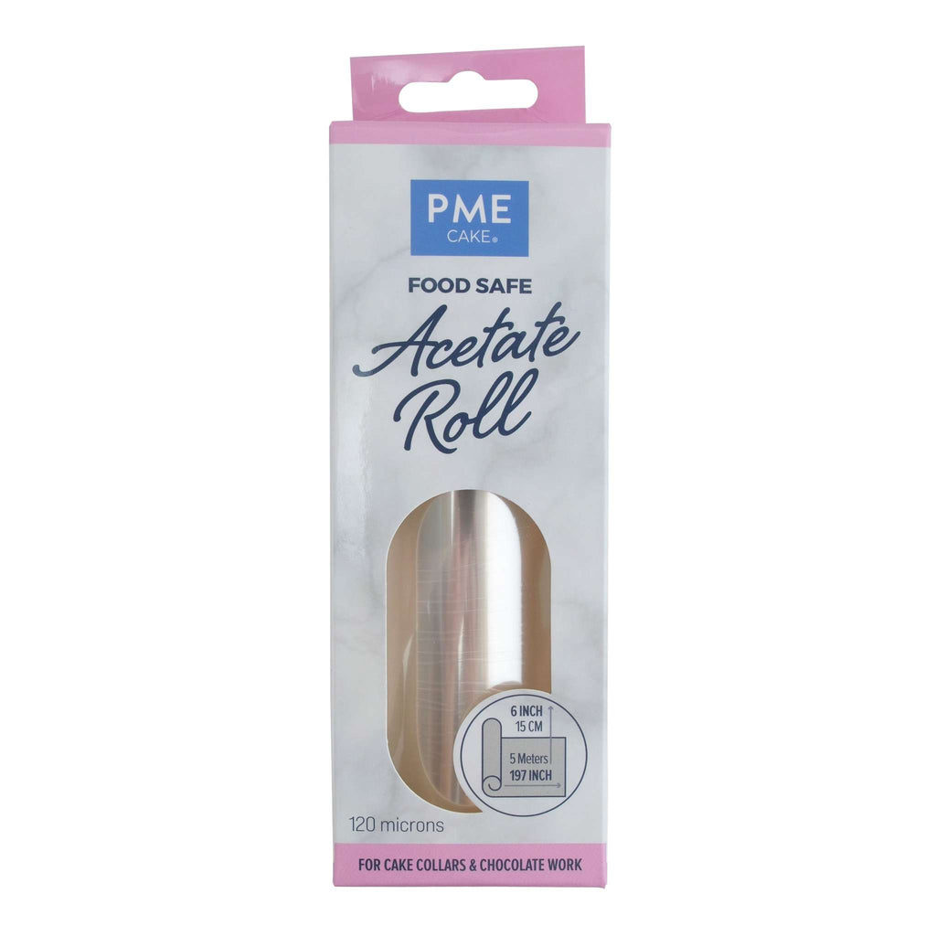 Voedselveilige Acetaatrol van 5 meter - 6 inch / 15cm