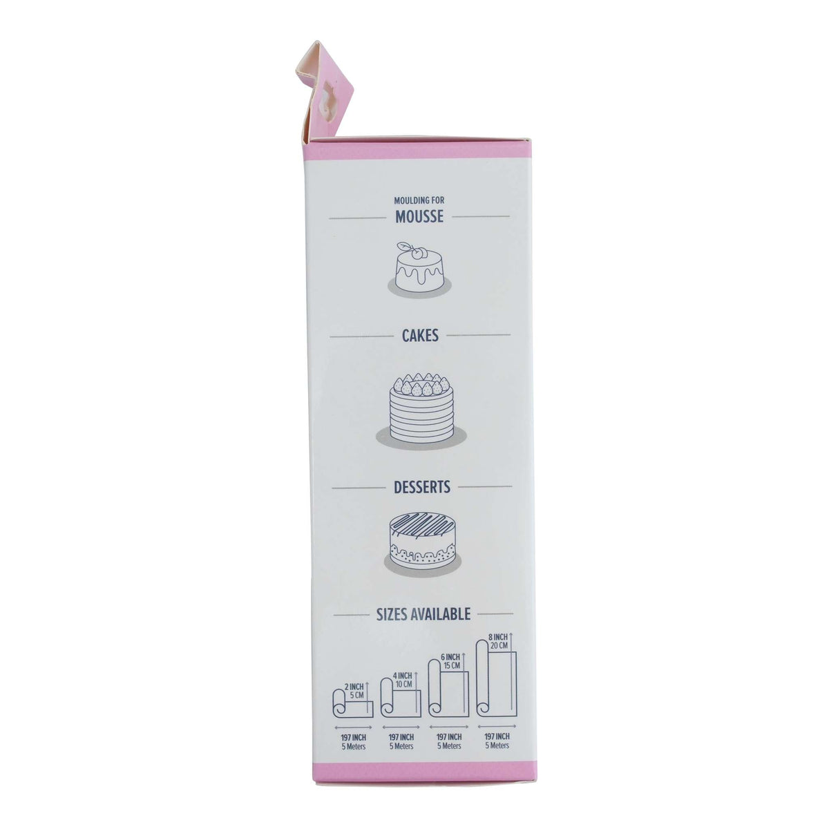 Food Safe Acetate Roll (6 Inch 15cm / 197 Inch 5 Metres)