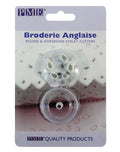 Broderie Ausstecher - Rund & Hufeisenöse, Set aus 2 Stück