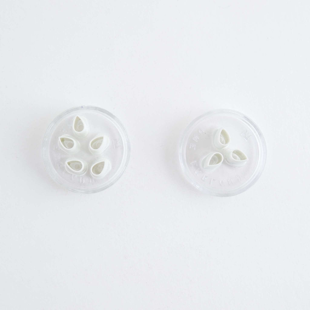 Broderie Anglaise Leaf & 3 Petal Eyelet Fondant Cutters